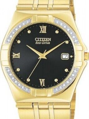 Citizen Eco-Drive Unisex 36mm  Gold-Tone Dress Watch